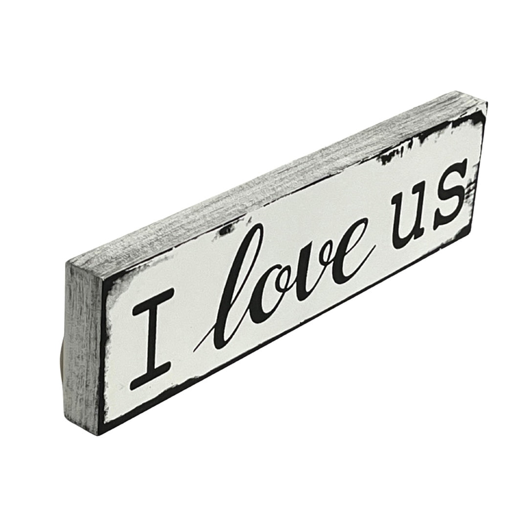Love Wooden Shelf Blocks - Available in 4 Styles