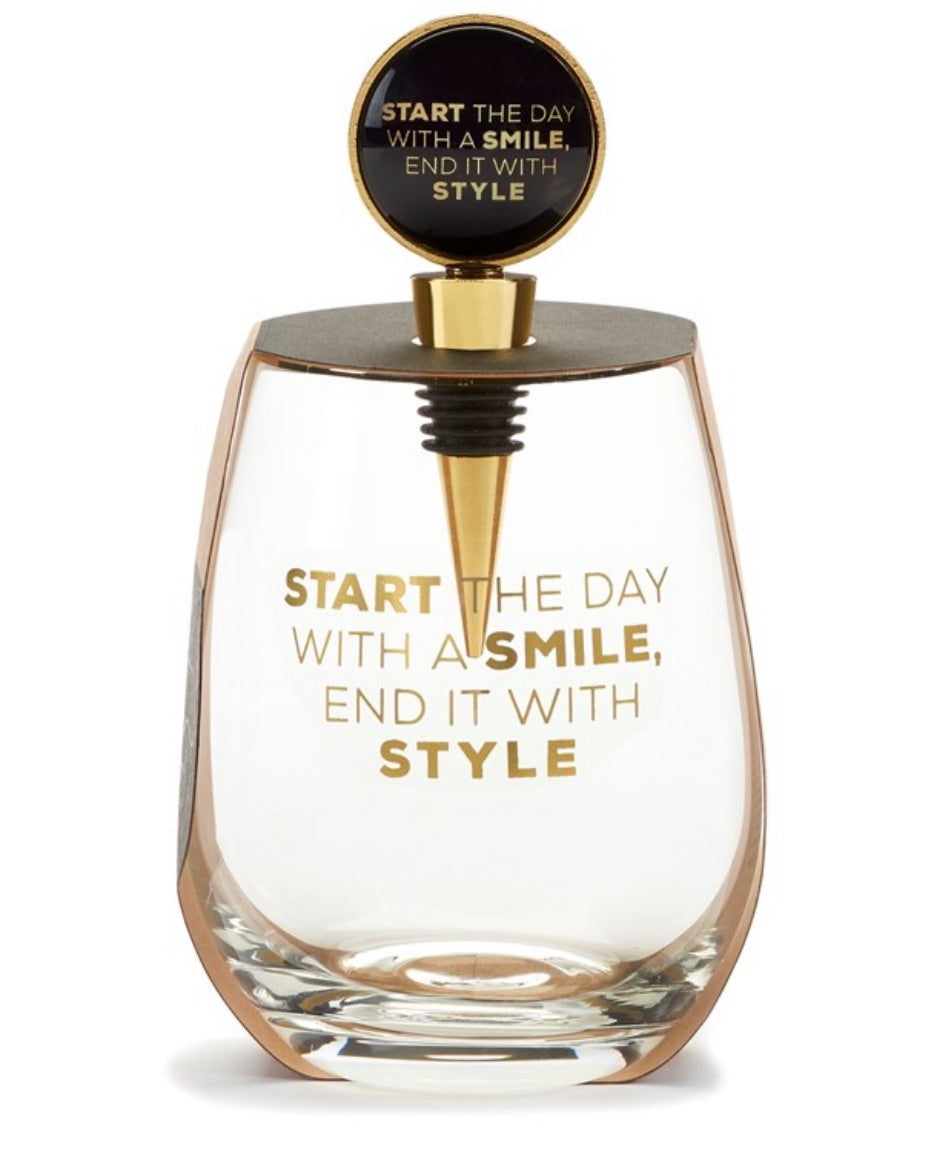 Wine Glass & Bottle Toppers - Available in 4 Styles
