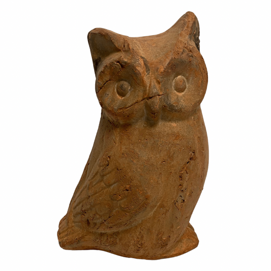 Large Brown Rustic Owl