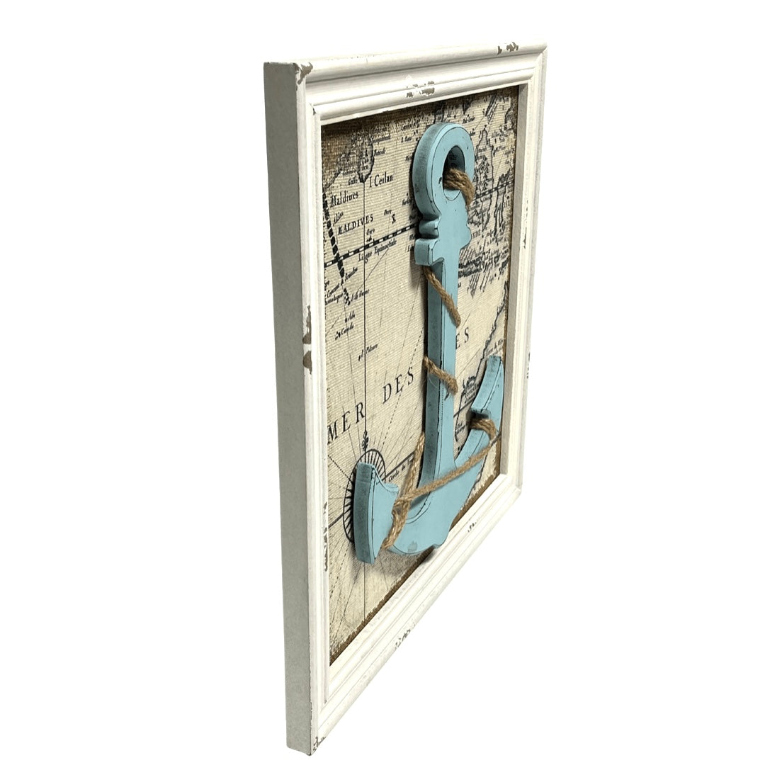 Framed Anchor Wall Art