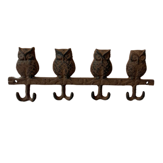 4 Owls Wall Hook