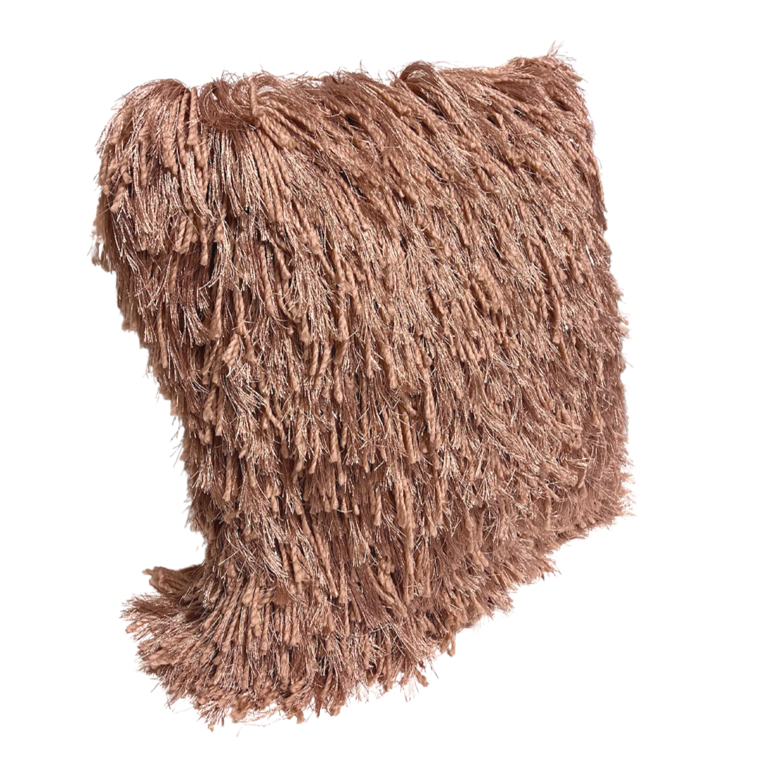 Buy Furry Decorative Cushion Blush