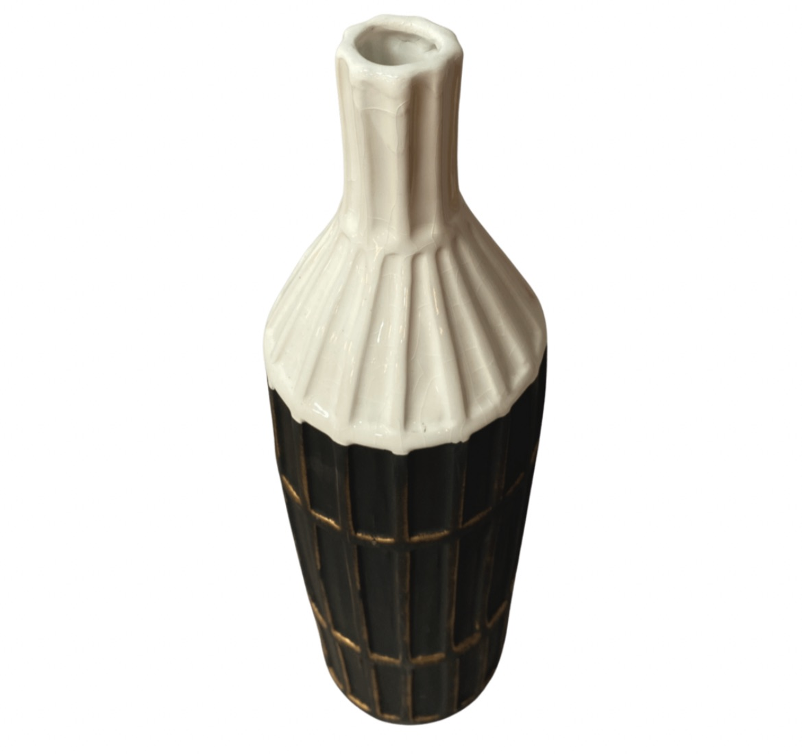Oubre Bottle Ceramic Vases Available in 2 Sizes