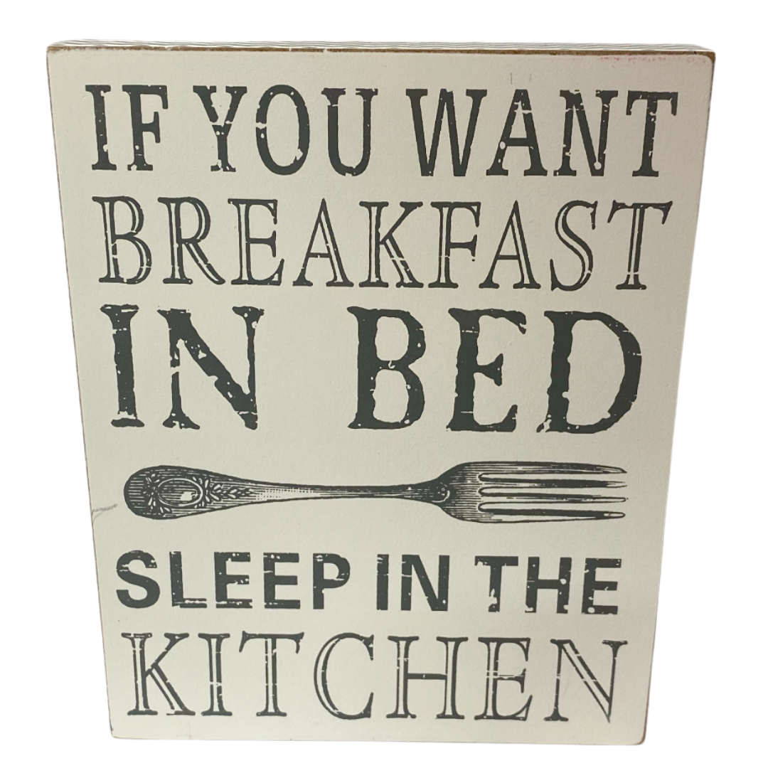 Breakfast In Bed Block