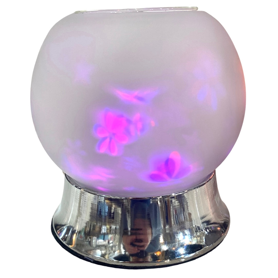 Switch Glass Night Light with Wax/Oil Warmer