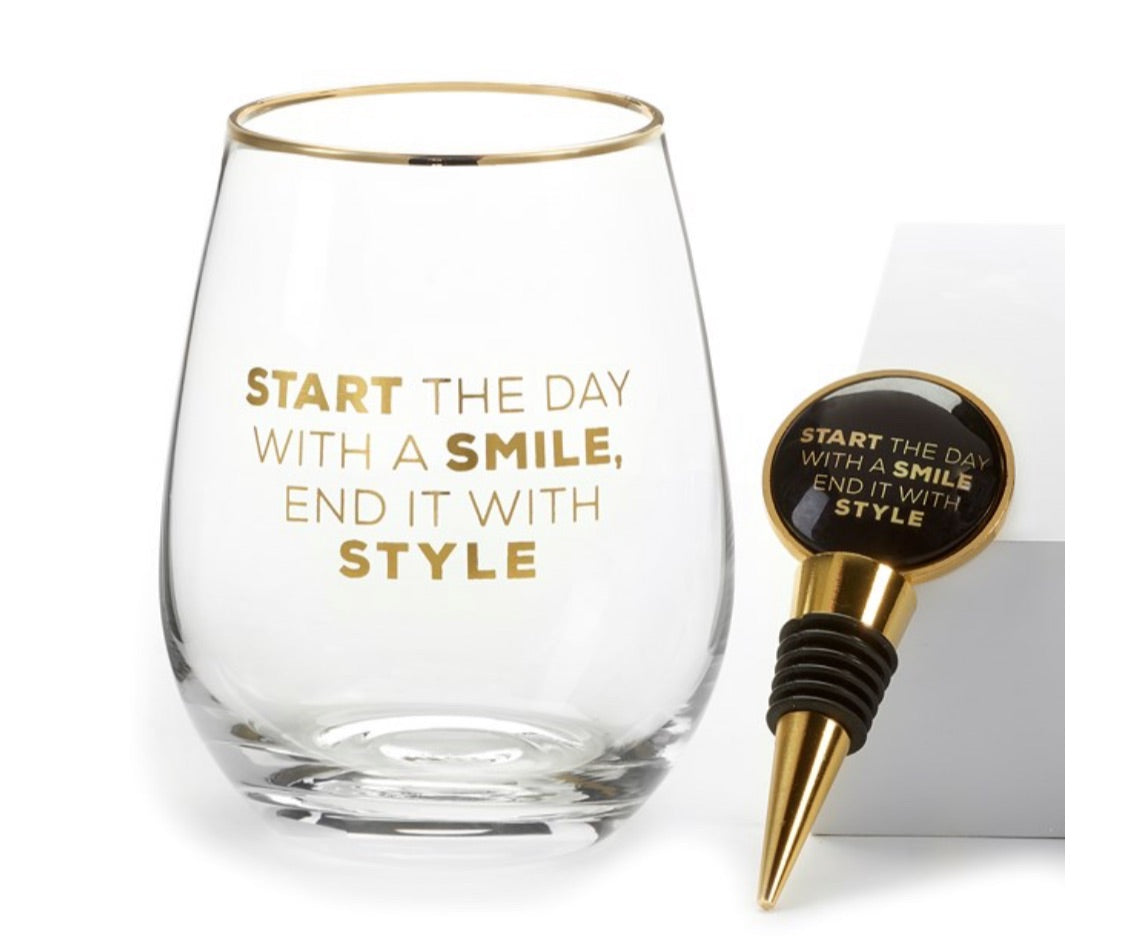 Wine Glass & Bottle Toppers - Available in 4 Styles
