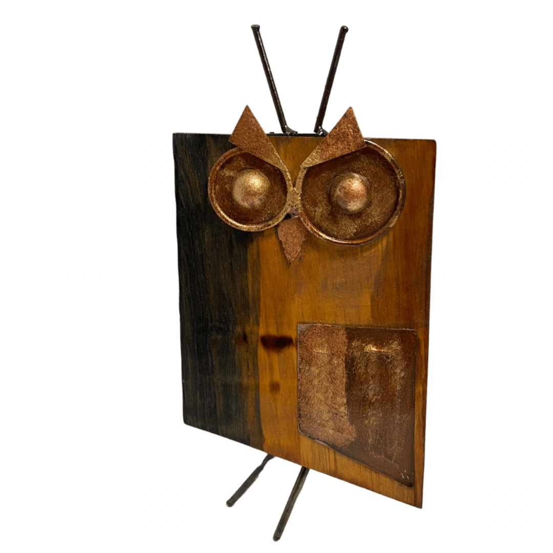 Owl Metal Wall Decor