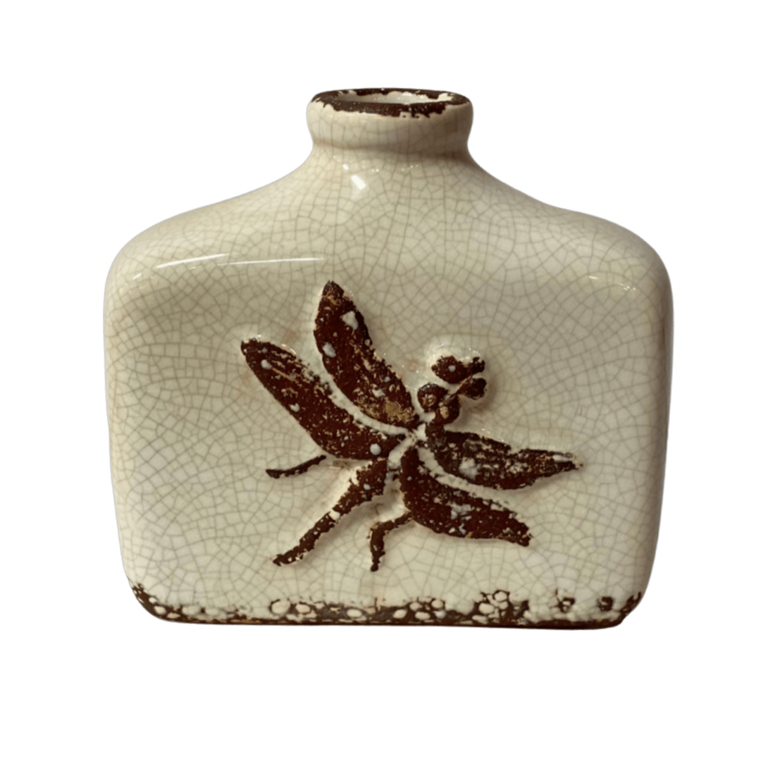 Small Butterfly & Dragonfly Vases