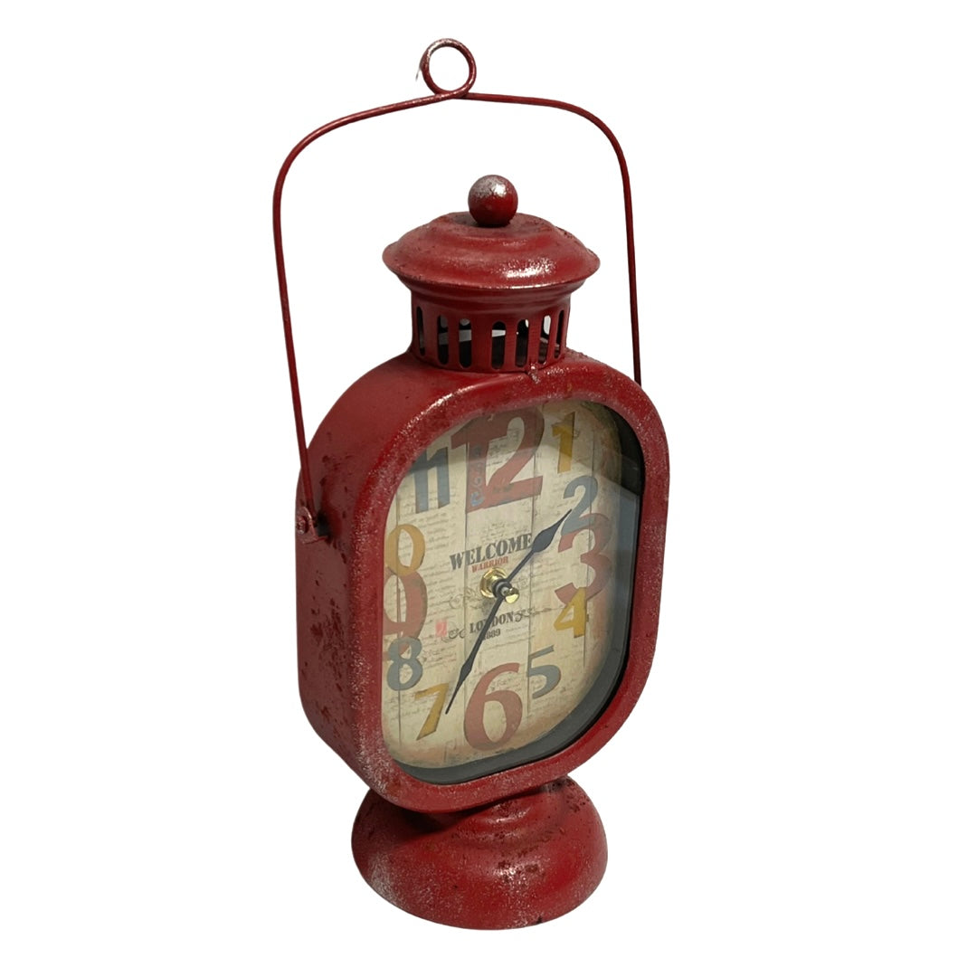 Buy Red Desk, Shelf Clock