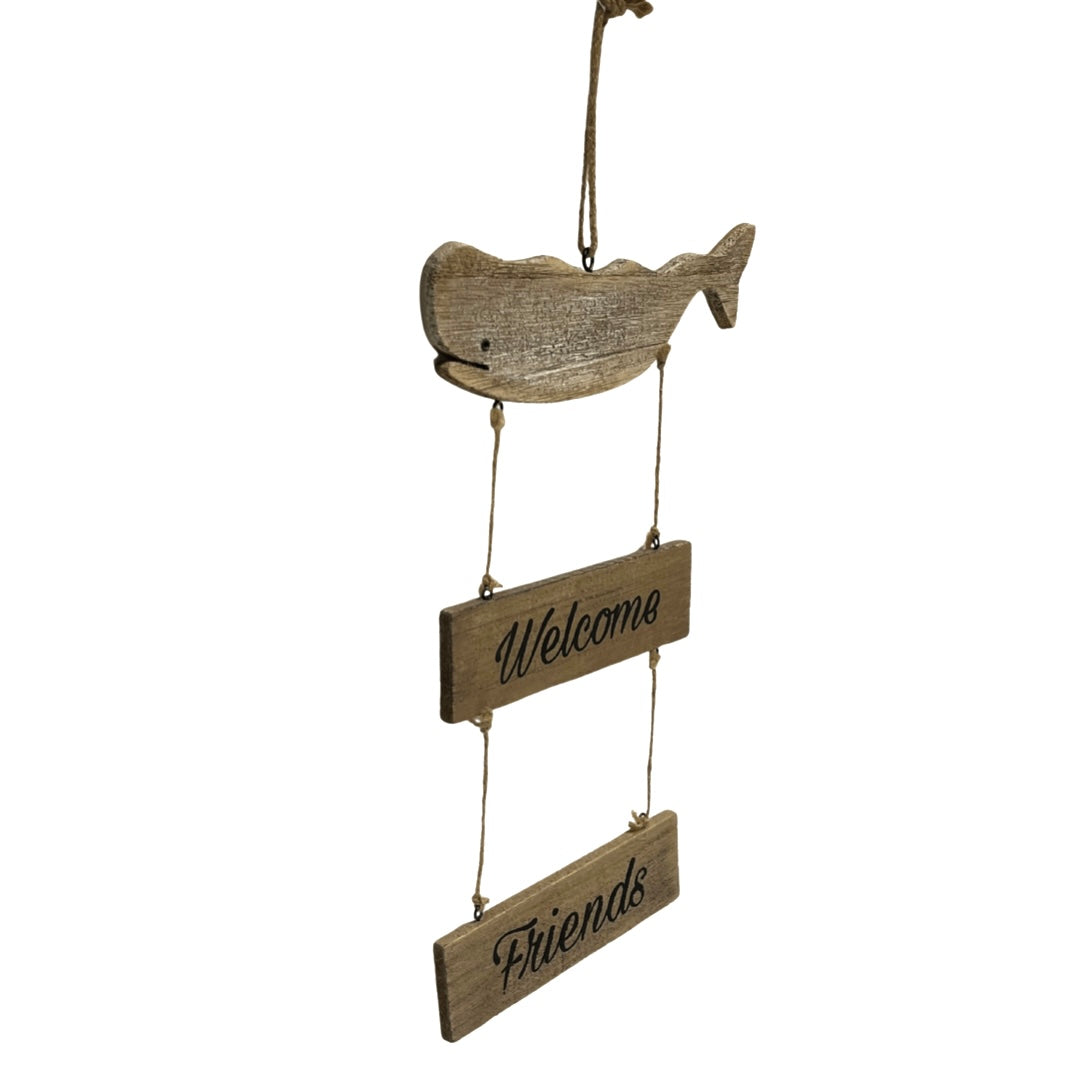 Welcome Hanging Wall Plaque