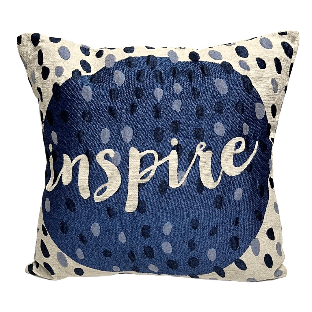 Navy and white accent clearance pillows