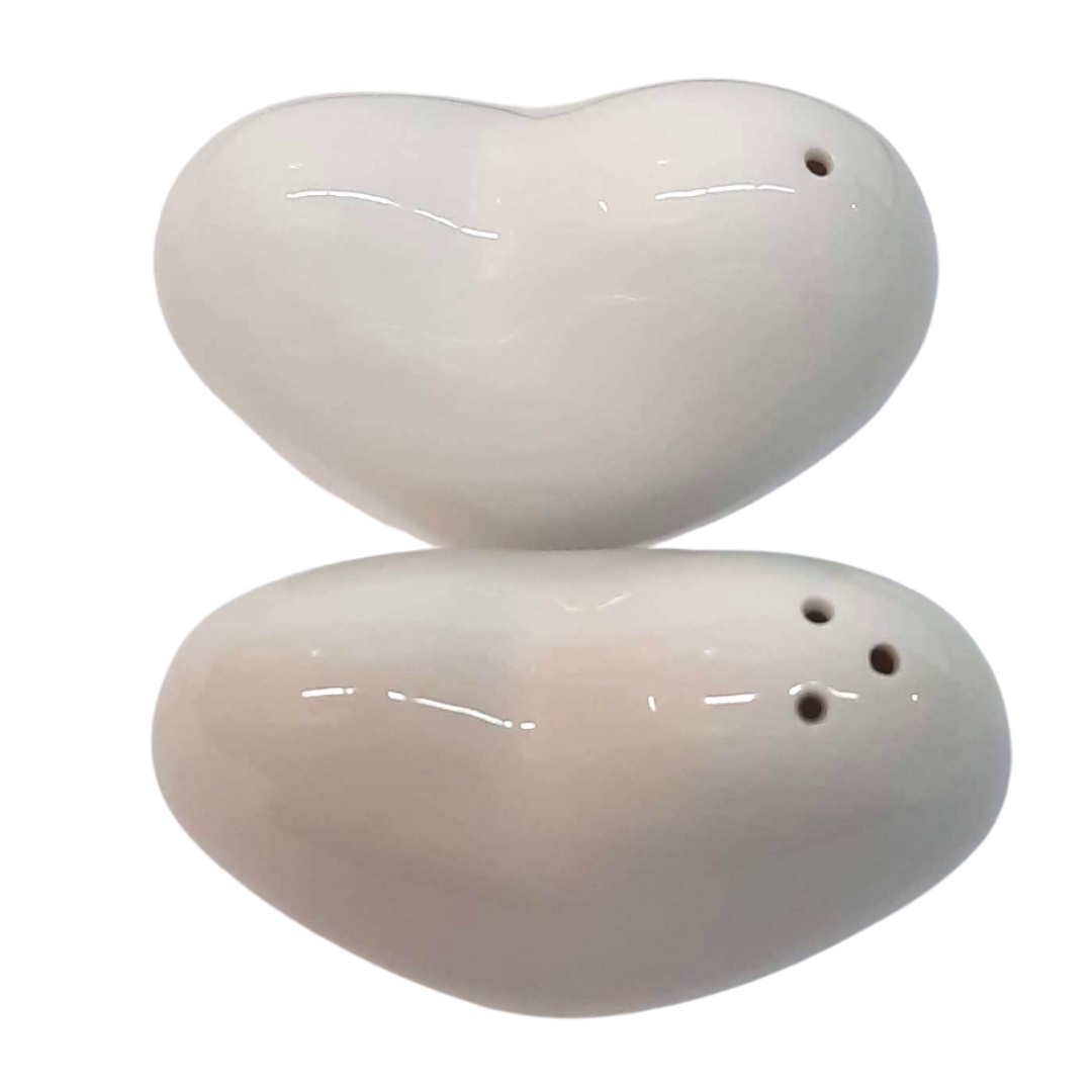 Heart Salt & Pepper Shaker Set