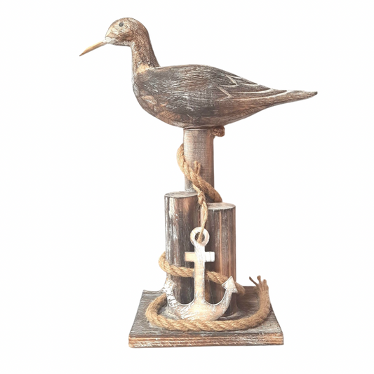Snipe Bird On Post - Imperial Gifts And Decor