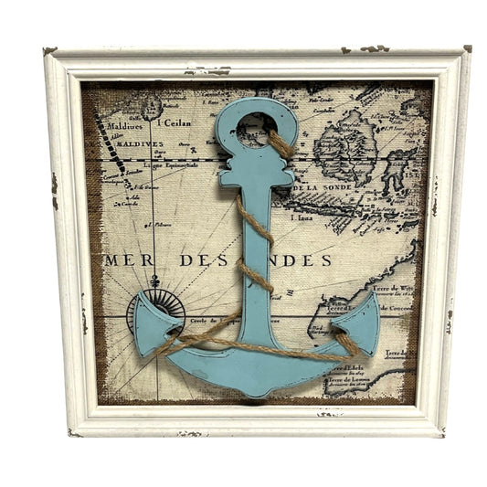 Framed Anchor Wall Art