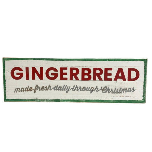 Gingerbread Sign