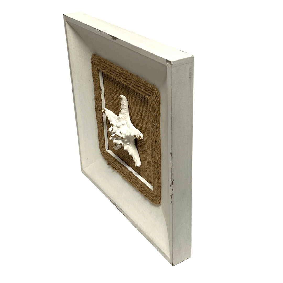 Framed Starfish Wall Decor