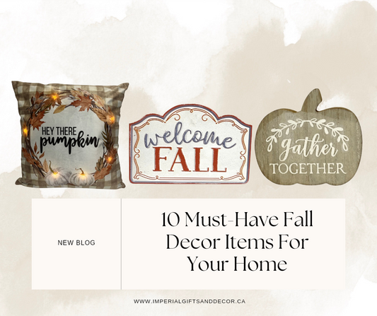 10 Must-Have Fall Decor Items For Your Home