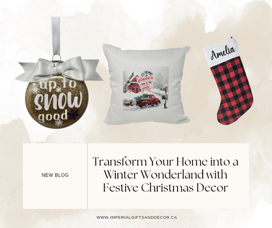 Transform Your Home into a Winter Wonderland with Festive Christmas Decor