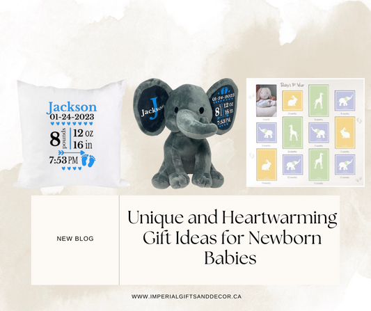Unique and Heartwarming Gift Ideas for Newborn Babies