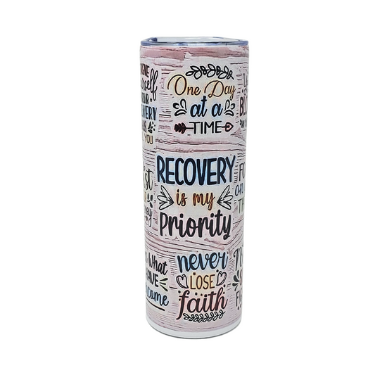 Inspirational Recovery Insulated Tumbler