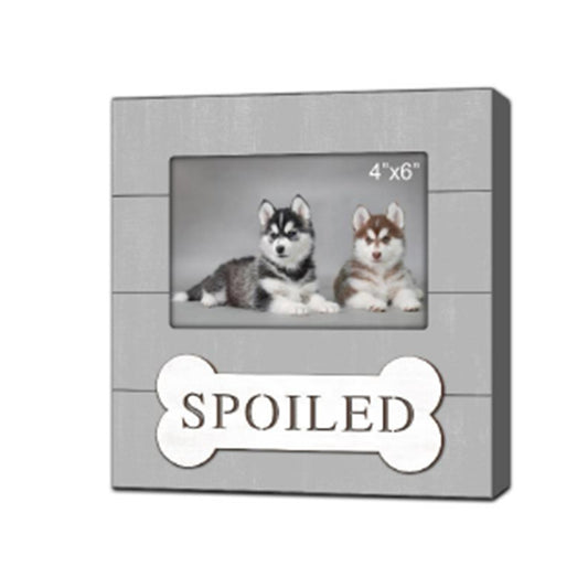 Spoiled Dog Bone Picture Frame