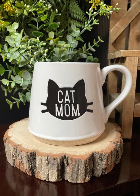 Fat Bottom Cat Mom Mug