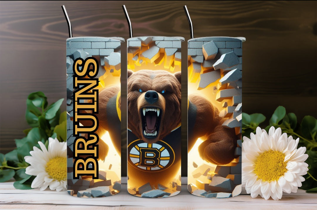 Boston Bruins Insulated Tumbler With Straw