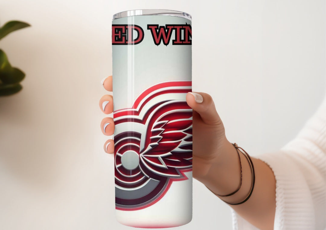 Detroit Red Wings Insulated Tumbler With Straw