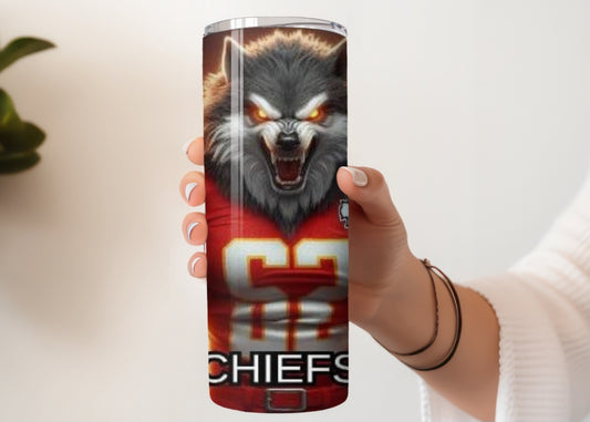 Kansas City Chiefs Insulated Tumbler With Straw