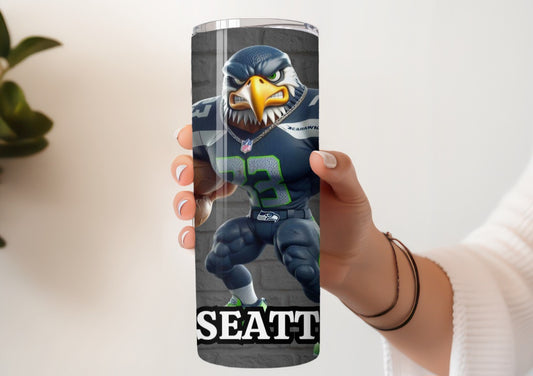 Seattle Seahawks Insulated Tumbler With Straw