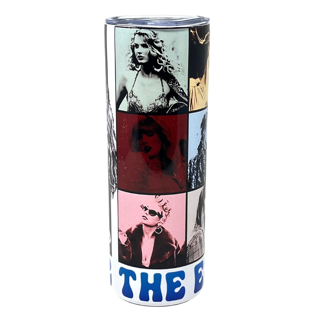 Taylor Swift Eras Tour Insulated Tumbler With Straw