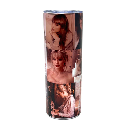 Taylor Swift Aesthetic Insulated Tumbler With Straw
