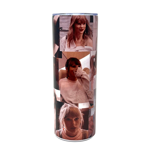 Taylor Swift Aesthetic Insulated Tumbler With Straw