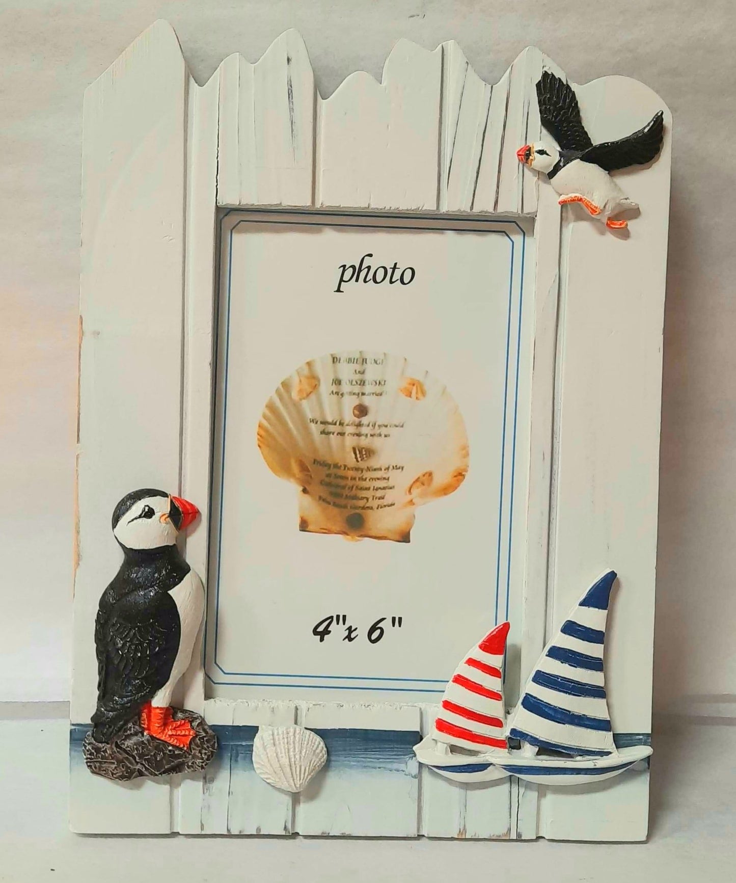 Photo Frame With Penguin - Imperial Gifts And Decor