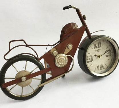 Table Clock For Motorcycle Lovers