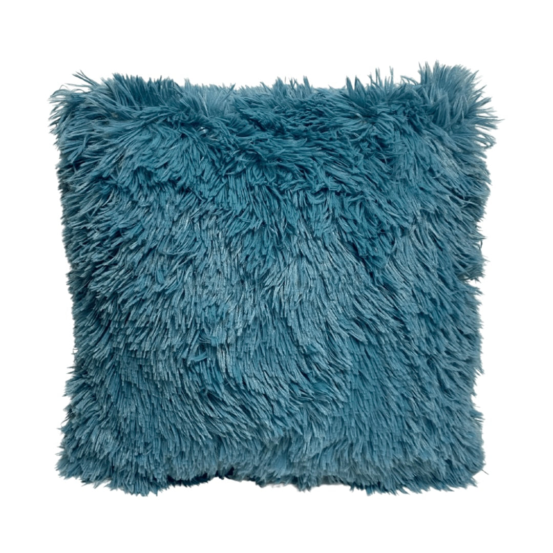 Blue Premium Plush Decorative Cushion