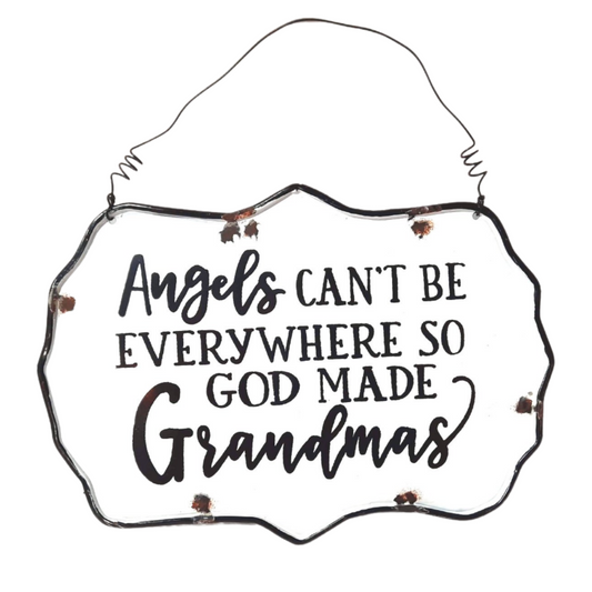 Angel Grandma Sign