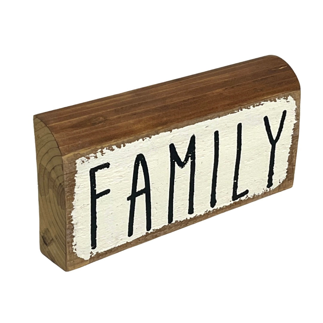 Wooden Shelf Blocks - 3 Assorted Styles