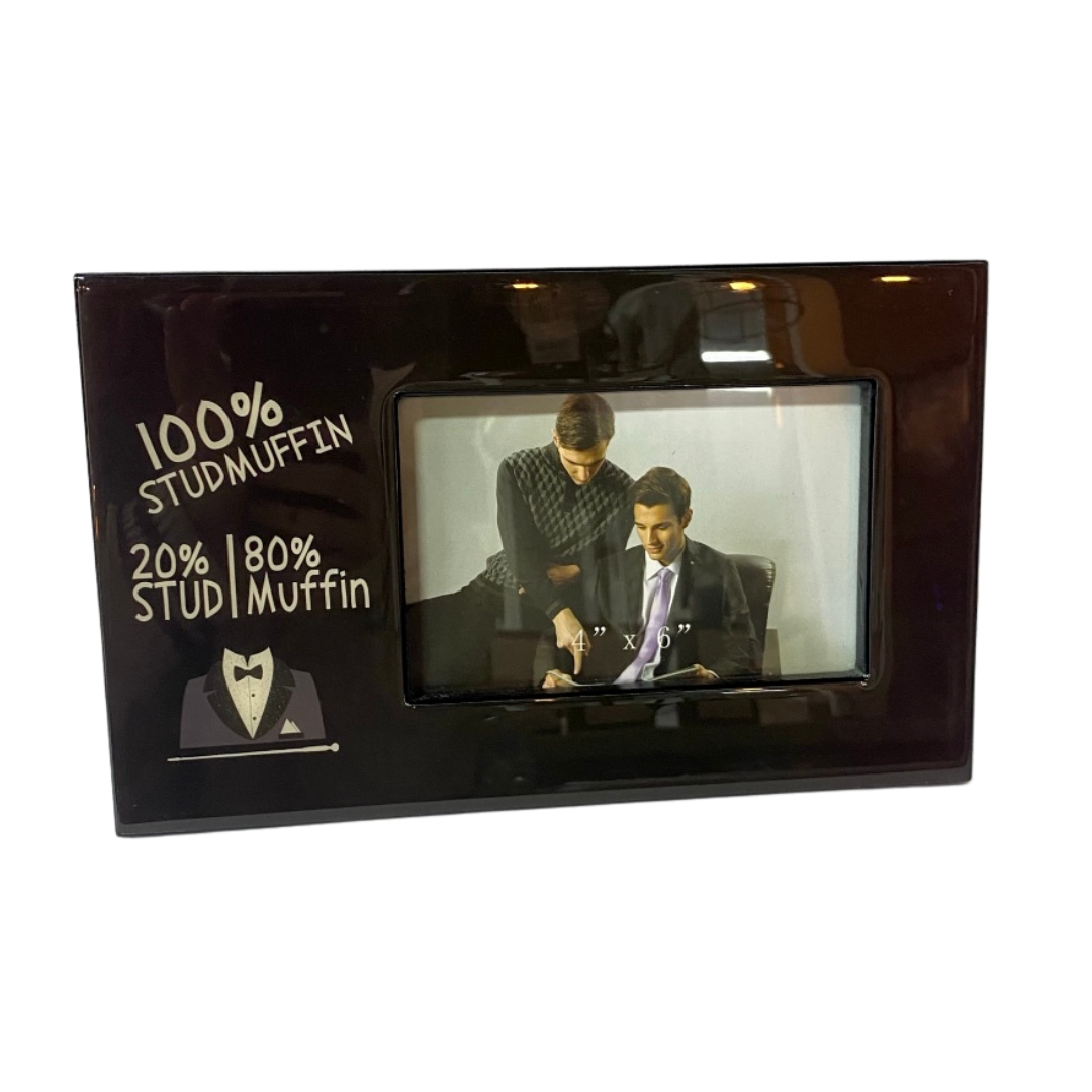 100% Stud Muffin Picture Frame