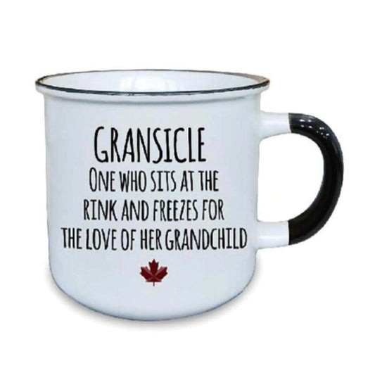 ceramic mug gift for hockey lover grandparents