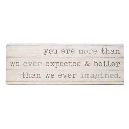Wooden Table Signs Signs - Available in 2 Styles - Imperial Gifts And Decor™