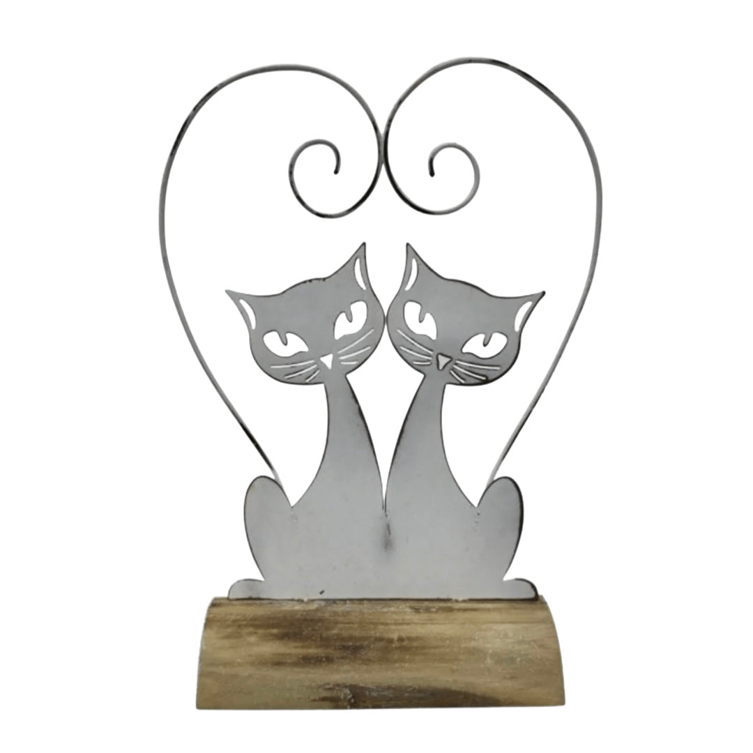 Decorative Metal Cats