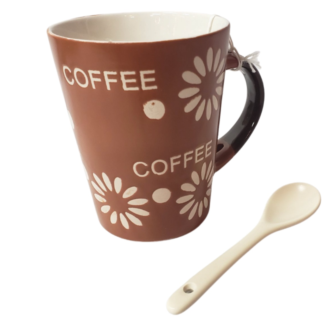 Coffee Mugs With Spoons - Available in 2 Styles