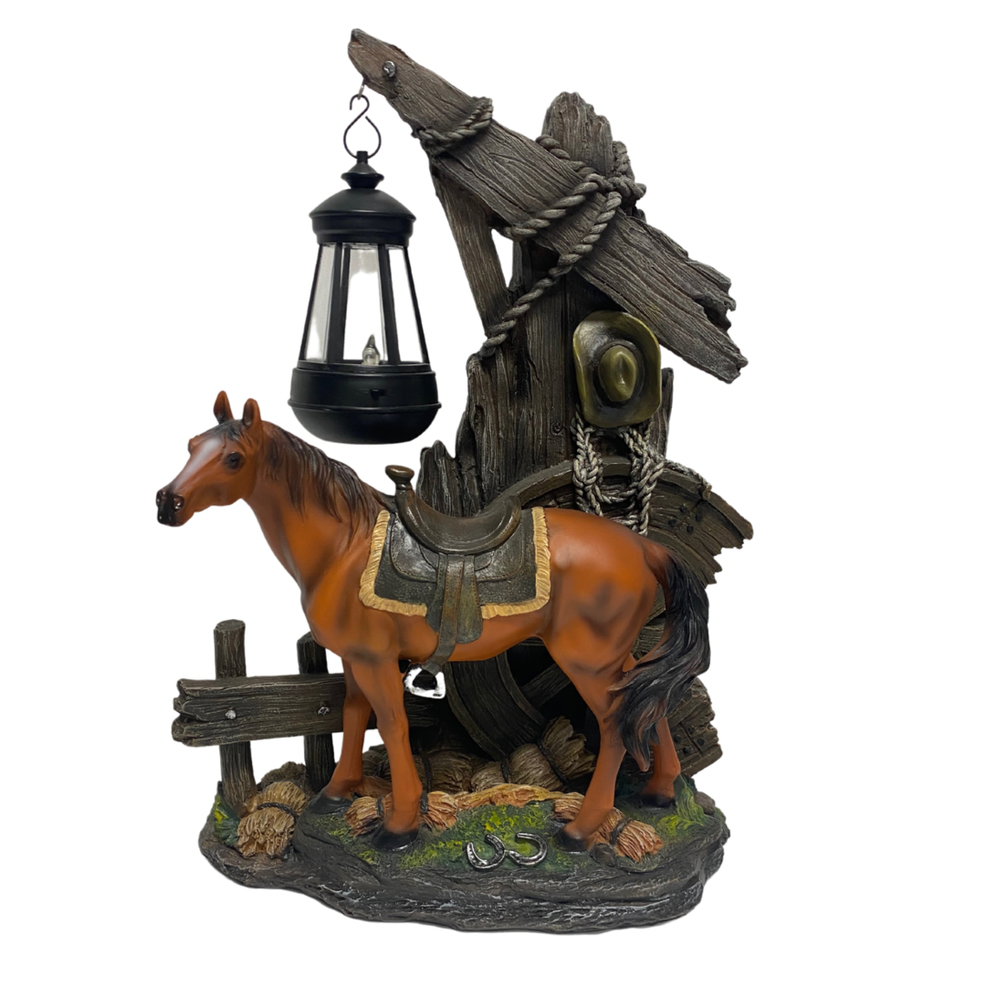 Horse With Lantern