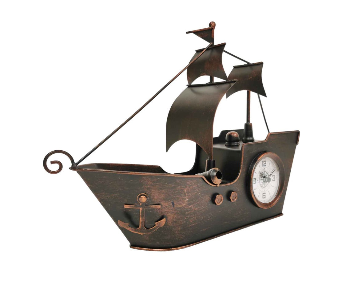 Sailboat Table Clock - Available in 2 Colours