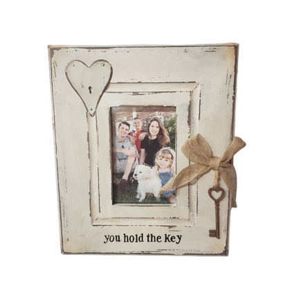 Key To Heart Picture Frame