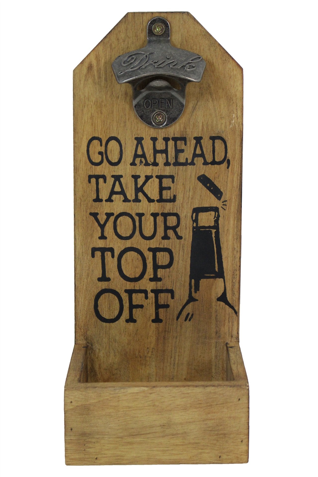 Wall Decor Bottle Opener For Beer Lover, Man Cave