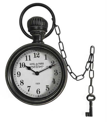 Pocket Watch Style Wall Clock