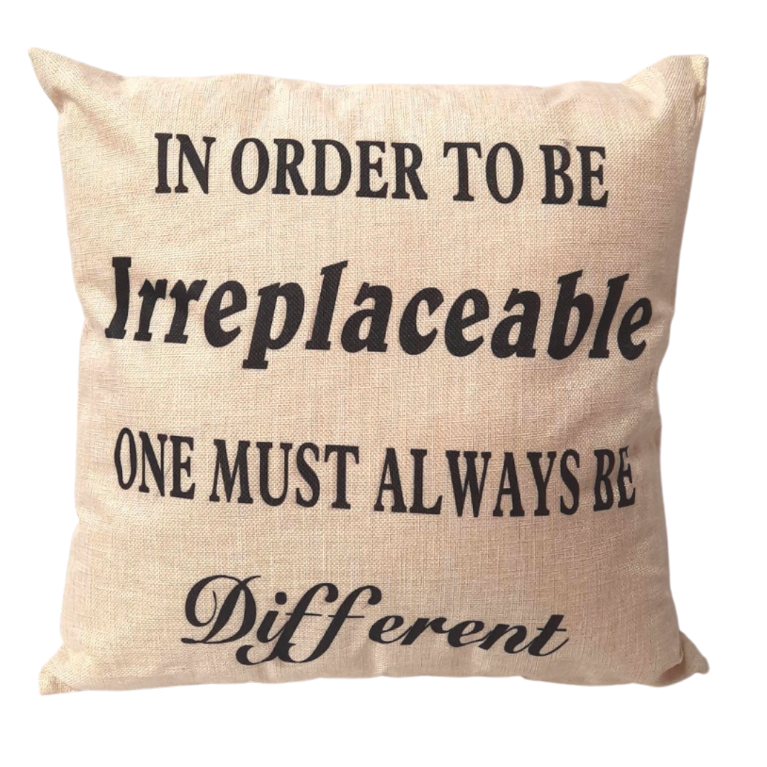 In Order To Be Irreplaceable - Imperial Gifts And Decor