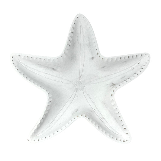 White Starfish Decorative Platter
